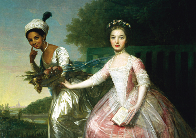 Lady Elizabeth Murray and Dido Belle, once attributed to Zoffany