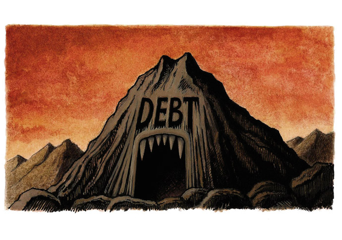 John Sadler Debt Mountain