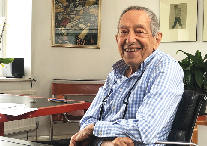 Meet the green man… Mayer Hillman
