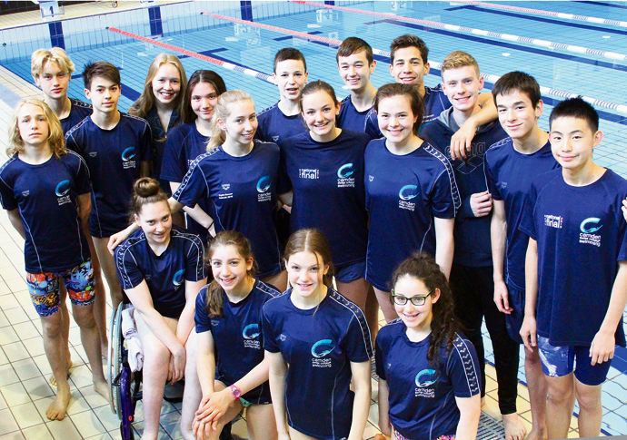 Swiss cottage swimmers Nationals