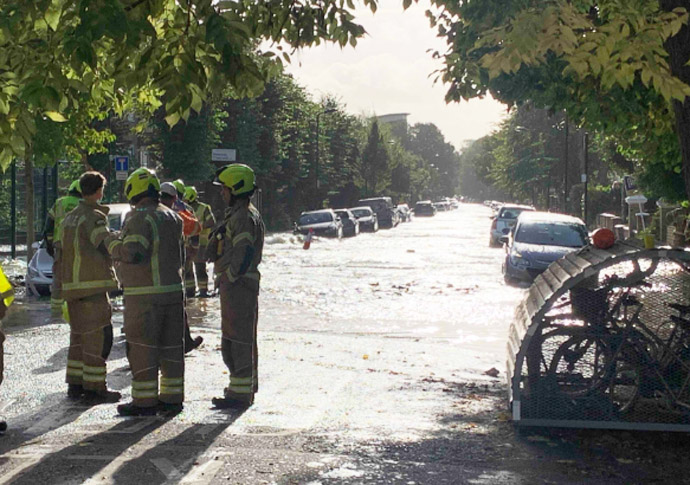 Victims of Finsbury Park flood face fight over losses Finsbury Park flood