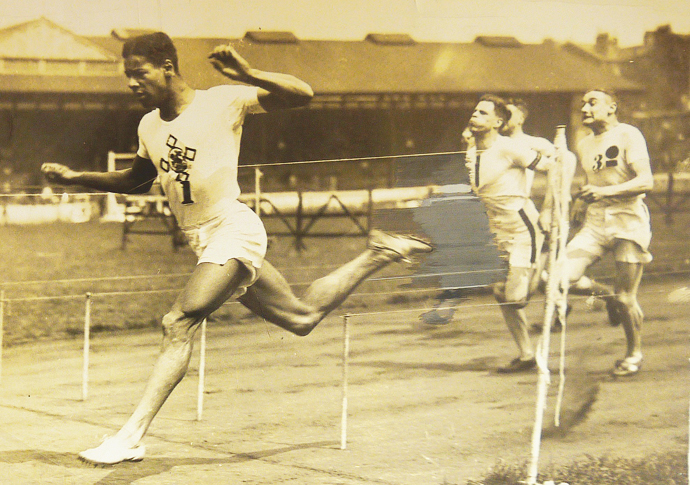 Jack_London at the AAA championships in Stamford Bridge in 1929. University of Westminister Records and Archives