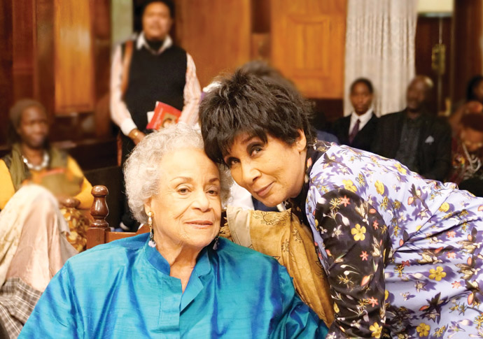 Jocelyn Barrow and Moira Stuart
