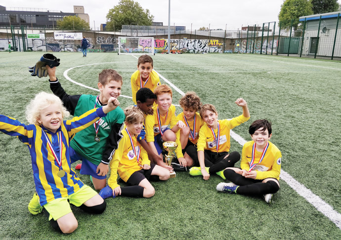 Golden goals! Talented Yerbury clinch the cup Yerbury Year 3 4 Boys winners 2019