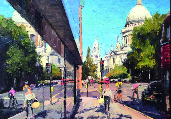 Alade-Adebanji-Reflections, Shadows and Colours, St Pauls