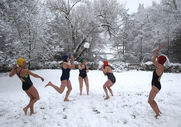 Bracing certainty: winter swimming on the Heath At the Pond