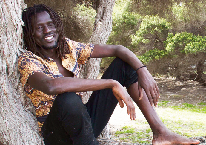 Refugee rapper Emmanuel Jal