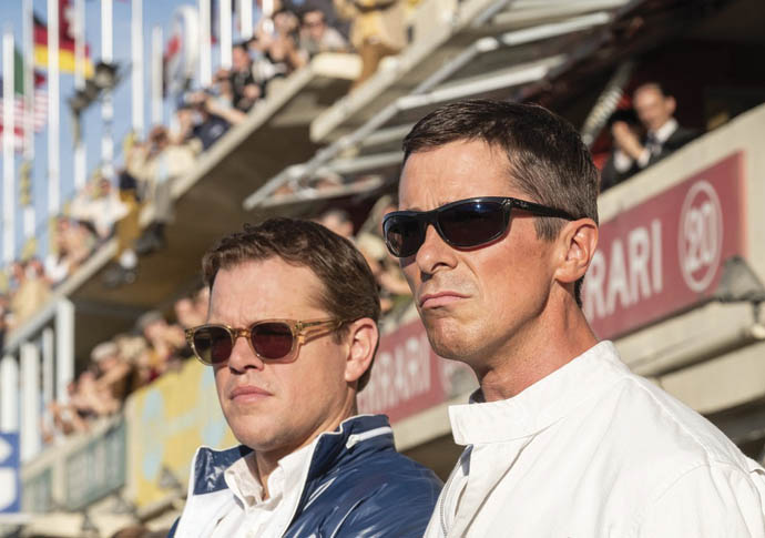 Fast and curious in Le Mans 66 Matt Damon and Christian Bale