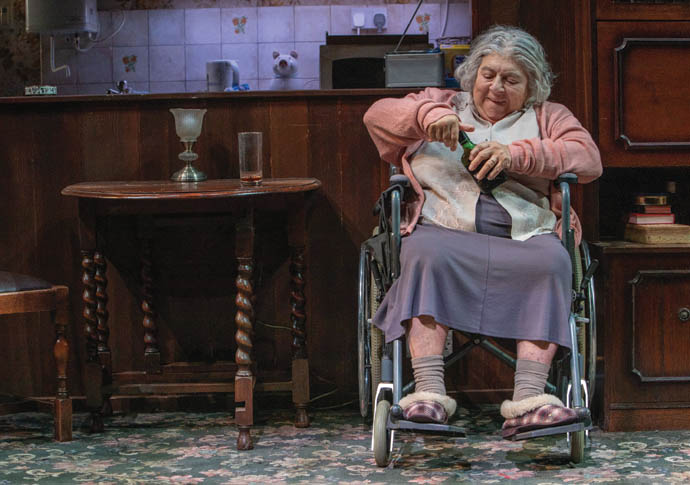 Review: Sydney and the Old Girl, at Park Theatre Miriam Margolyes Photo by Pete Le May