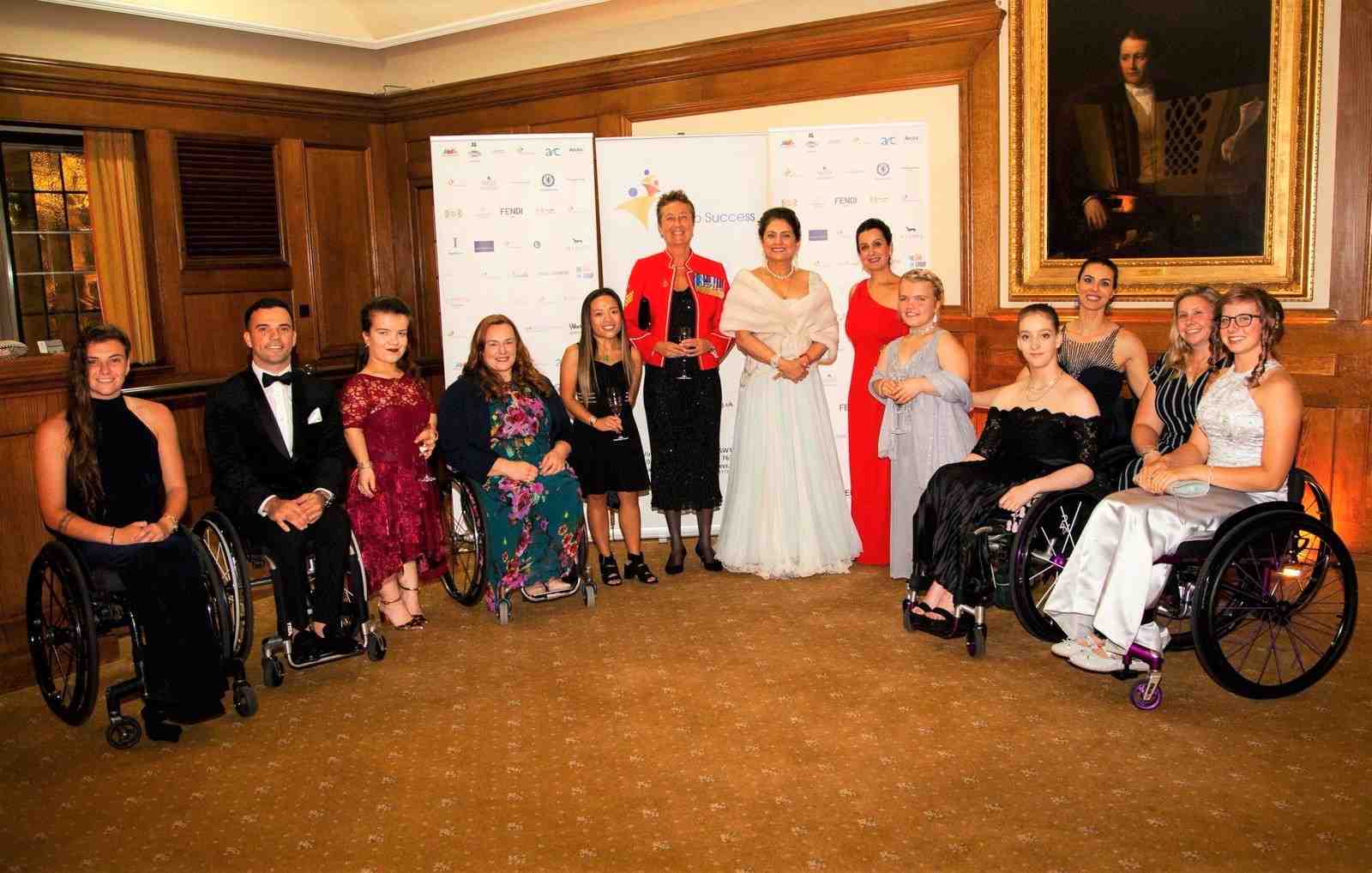 Gala boost for Tokyo Paralympic hopefuls mrs-ac-nasim-and-athletes-copy