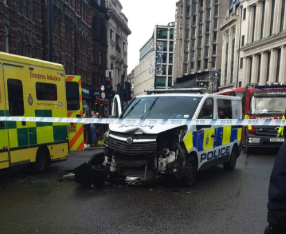 Tottenham Court Road crash