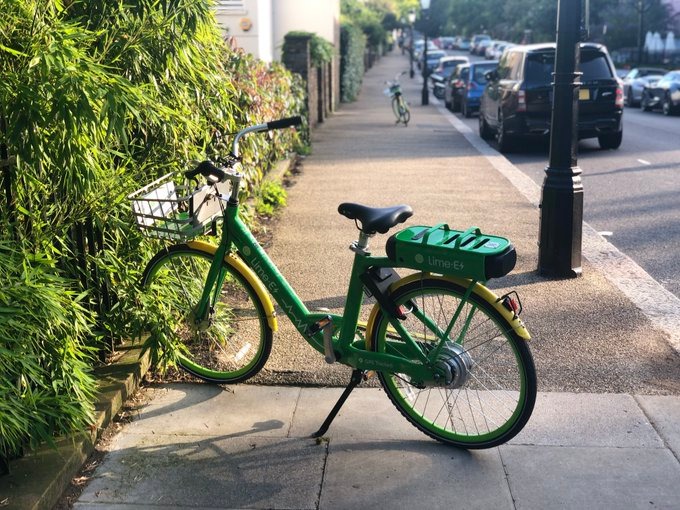 Penalty warning for dockless bike hire companies LIME Bikes Camden New Journal 2020-01-16 at 17.55.52
