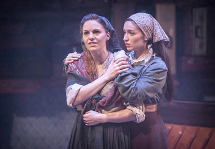Review: Rags, The Musical at Park Theatre Carolyn Maitland and Martha Kirby credit Pamela Raith