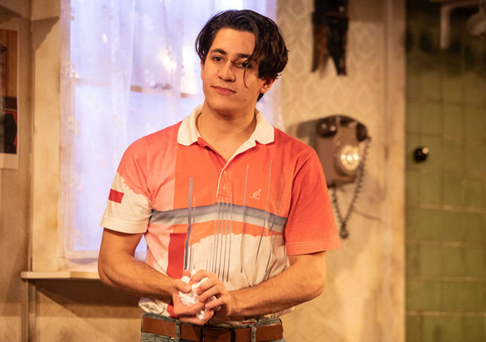 Review: Coming Clean, at Trafalgar Studios Jonah Rzeskiewicz in COMING CLEAN. Credit Ali Wright