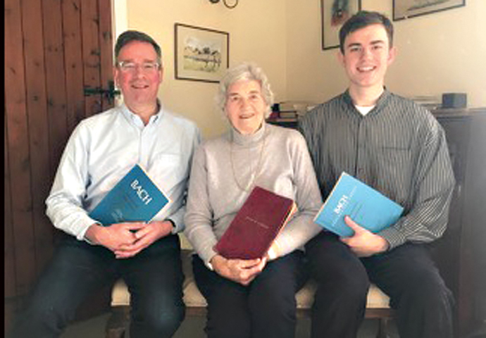 Bach’s Mass in B Minor is a major family affair James Picton-Turbervill and family