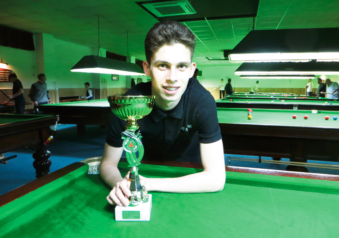 Teen ace pockets his fifth title at top table Lee Whaley-Pictures by Tim Dunkley