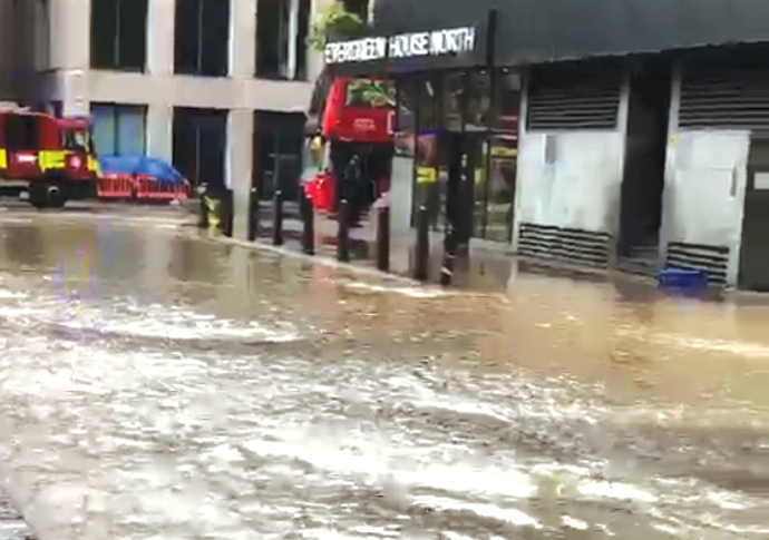 Somers Town Actual flood pics 2