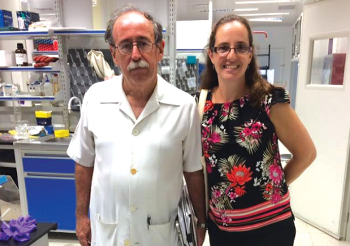 Cuban heals Helen Waffe with Dr Agustin Lage Davila