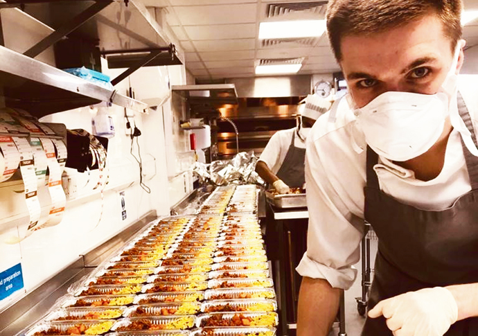 Five-star hotel makes 250 meals a day for vulnerable Berkeley meals