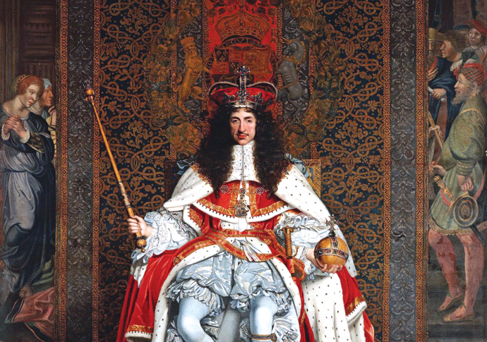Charles II by John Michael Wright