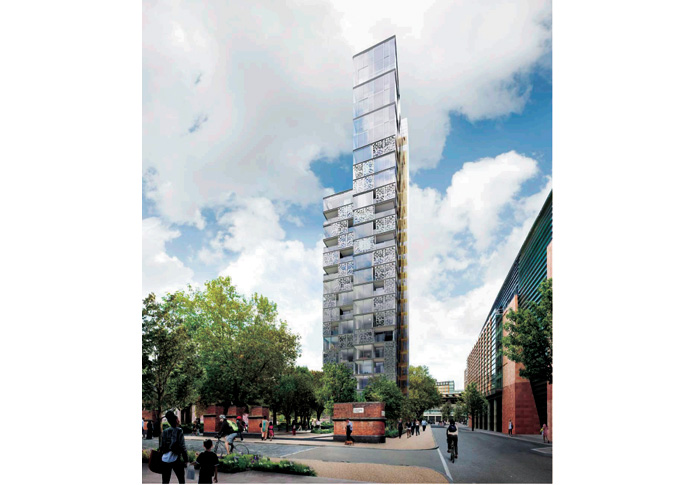 Brill Place tower