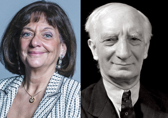 Baroness Altmann and William Beveridge