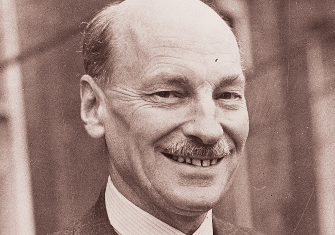 Clement Attlee cut out