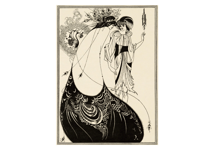 The line king Illustration for Oscar Wilde’s Salomé 1893