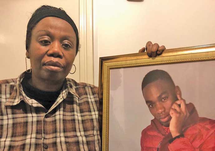Kwasi Anim-Boadu's mother Susan