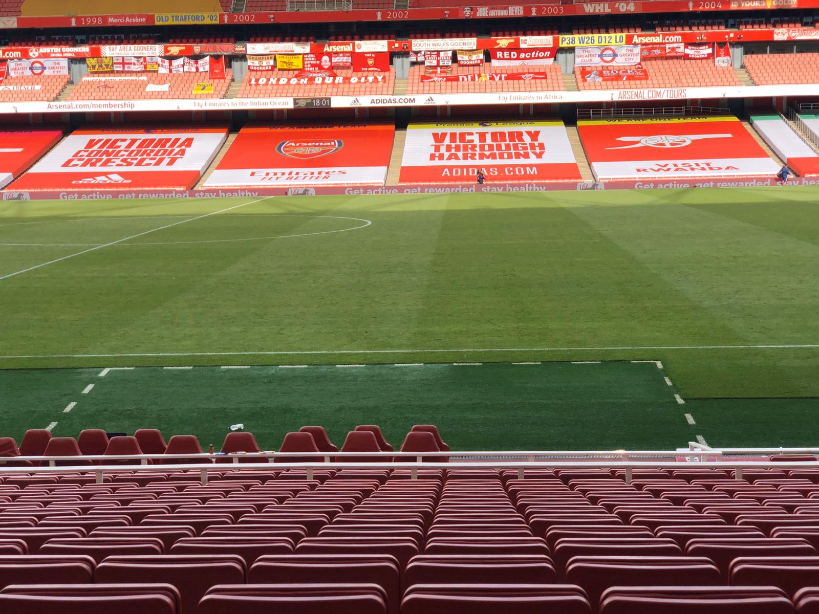 empty arsenal stadium during coronavirus pandemic locations Image 2020-07-27 at 12.21.01