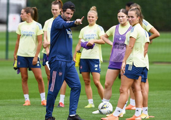 Arsenal boss Montemurro set to leave Joe Montemurro IMG_2274 credit Arsenal FC