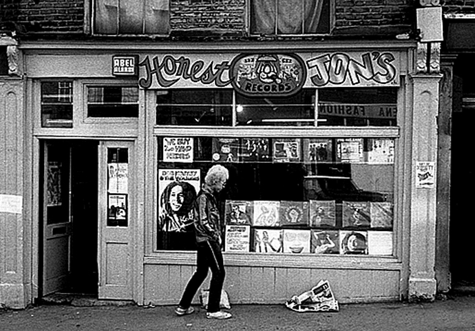 Honest Jons, Camden Town, 1978