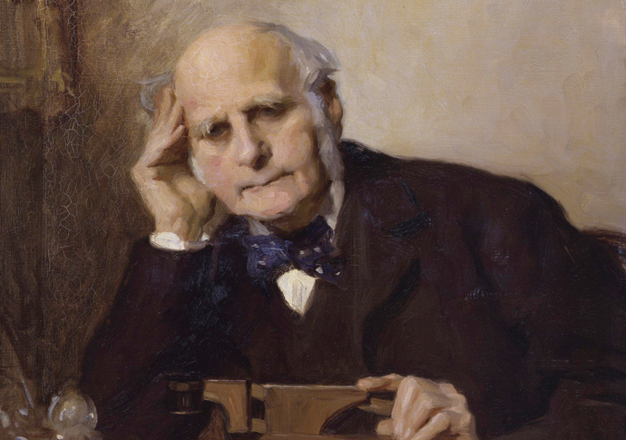 Tracking racism’s symbols and reality Sir_Francis_Galton_by_Charles_Wellington_Furse