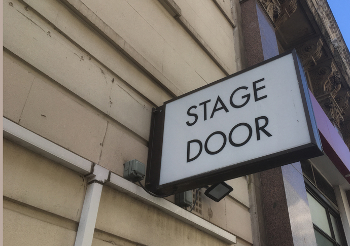 Theatre stage door west end IMG_8924ww