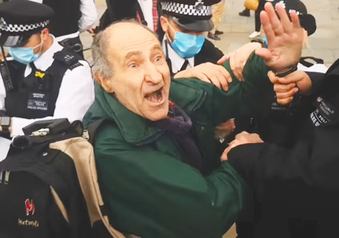 Assange protest arrest