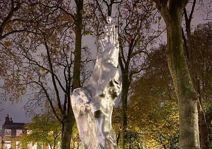 A dressing down for Mary’s naked statue Mary Wollstonecraft statue