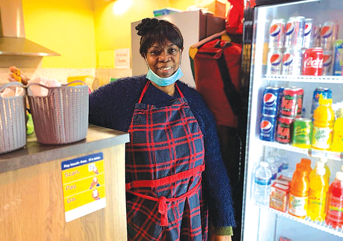 Islington’s smaller shops hit hard by virus crash Janet Barnes