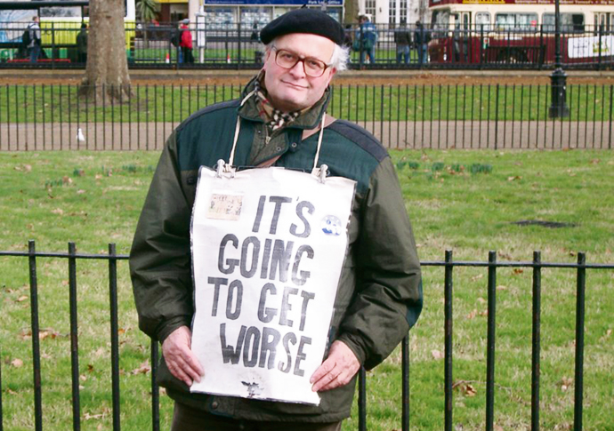 Tributes to Speakers’ Corner campaigner ‘Bob Doom’ Bob Rogers 04