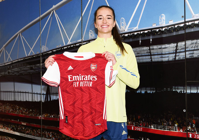 Gooner Patten’s joy as she returns to first love Anna Patten IMG_4998 credit Arsenal FC