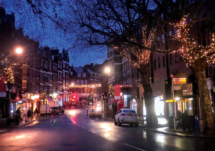 Hampstead High Street at Dawn_photo Marc Barrot_Flickr
