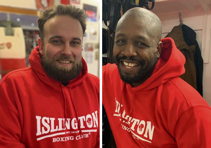 Jake Cutting (left) and Simon Rose