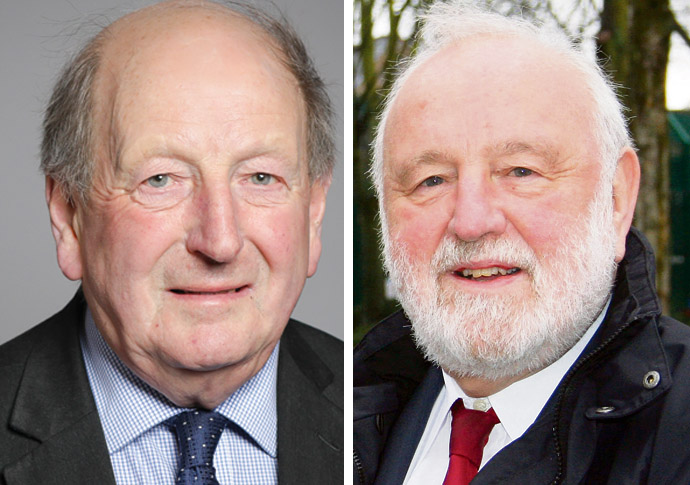 Lord Berkeley and Frank Dobson