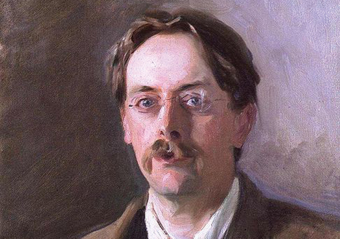 Edmund Gosse by Singer Sargent