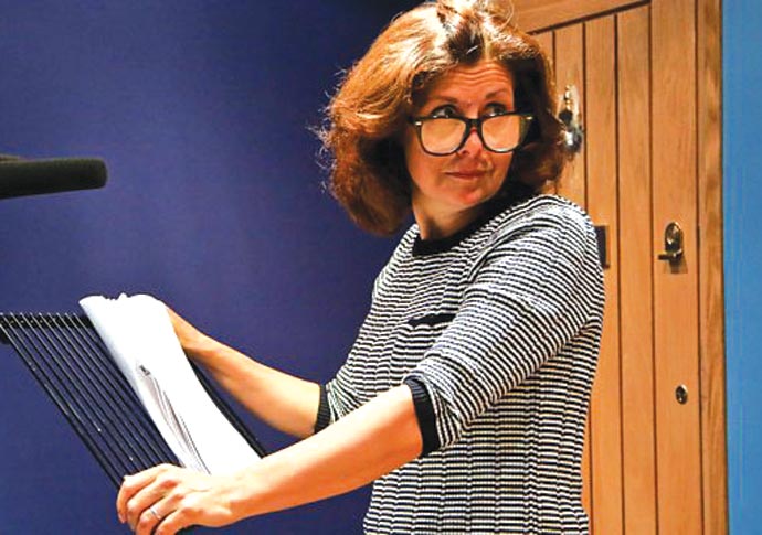 The Margins: charity begins with a home Rebecca Front credit BBC