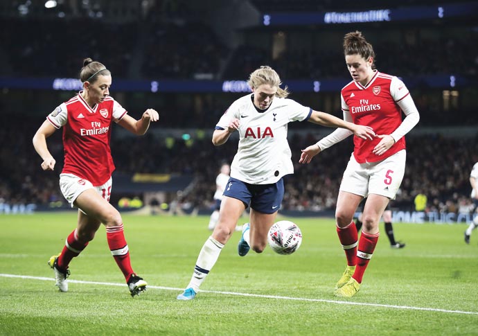 Derby to miss fans who made history Rianna Dean. Photo- TOTTENHAM HOTSPUR FC IMG_5866