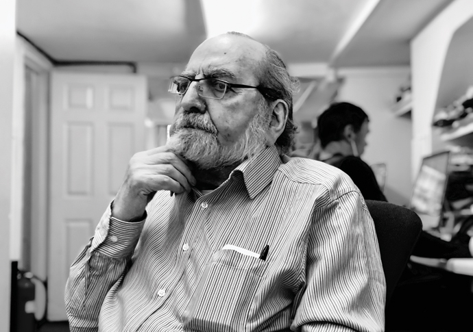 Tributes to the editor who gave Islington a new campaigning voice Eric Gordon_b-w