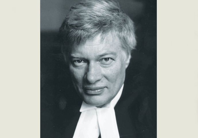 Geoffrey Robertson author photo Jane Bown