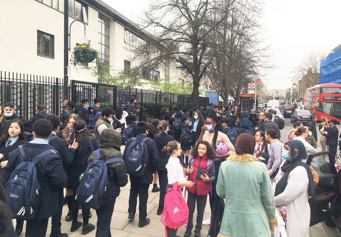 Pimlico Academy protest