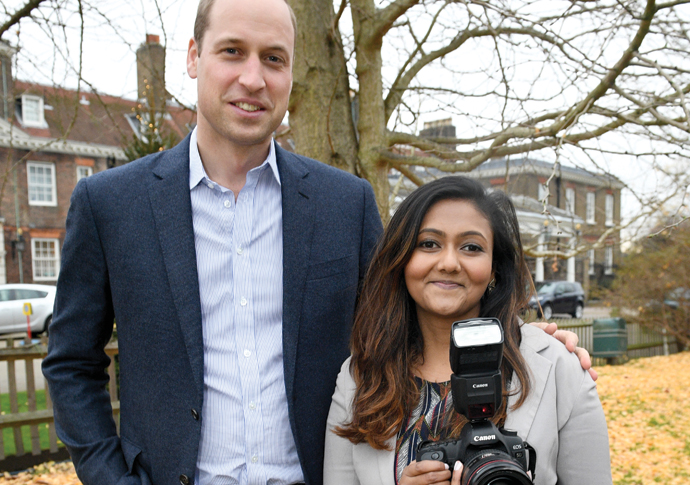 Samia: The future king and I Samia Meah and Prince William