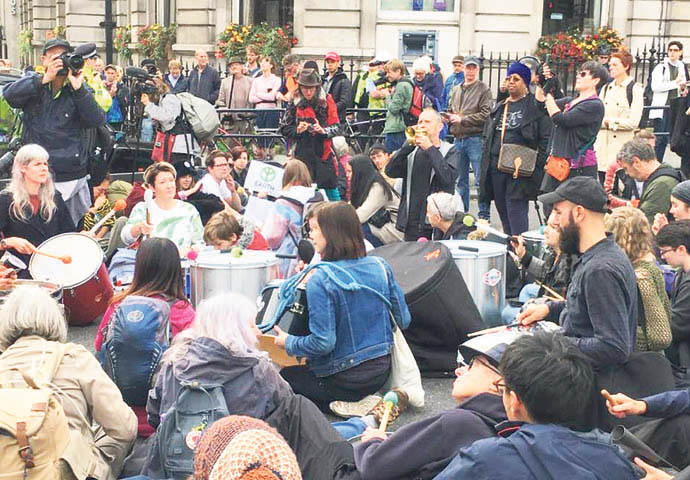Extinction Rebellion protest_October 2019